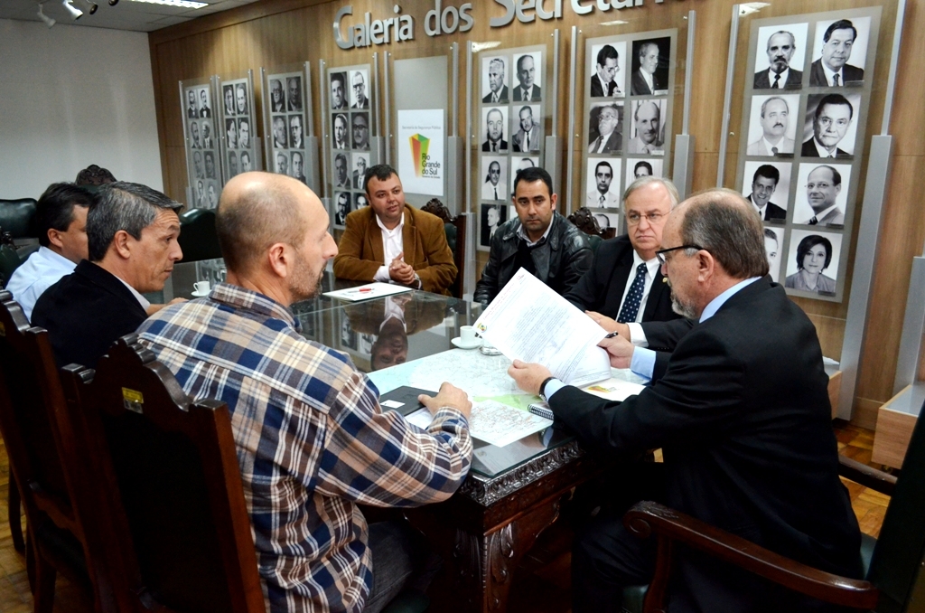 Vereadores realizaram reunião com o Secretario de Segurança 